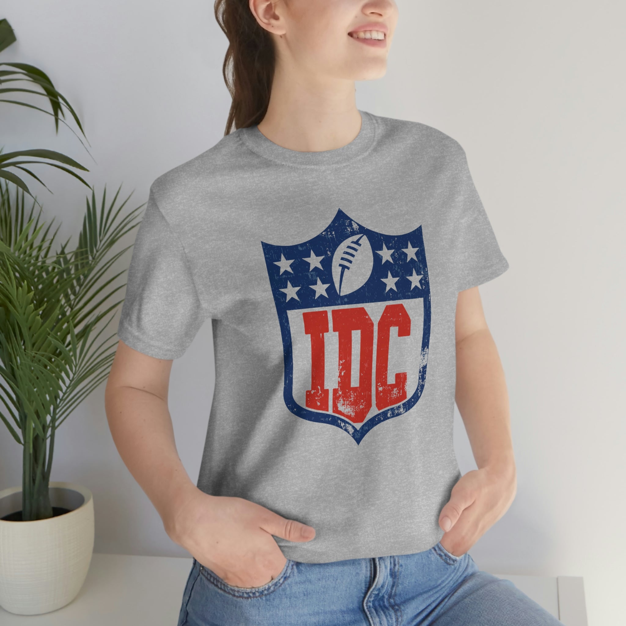 Super Bowl IDC Football T-Shirt