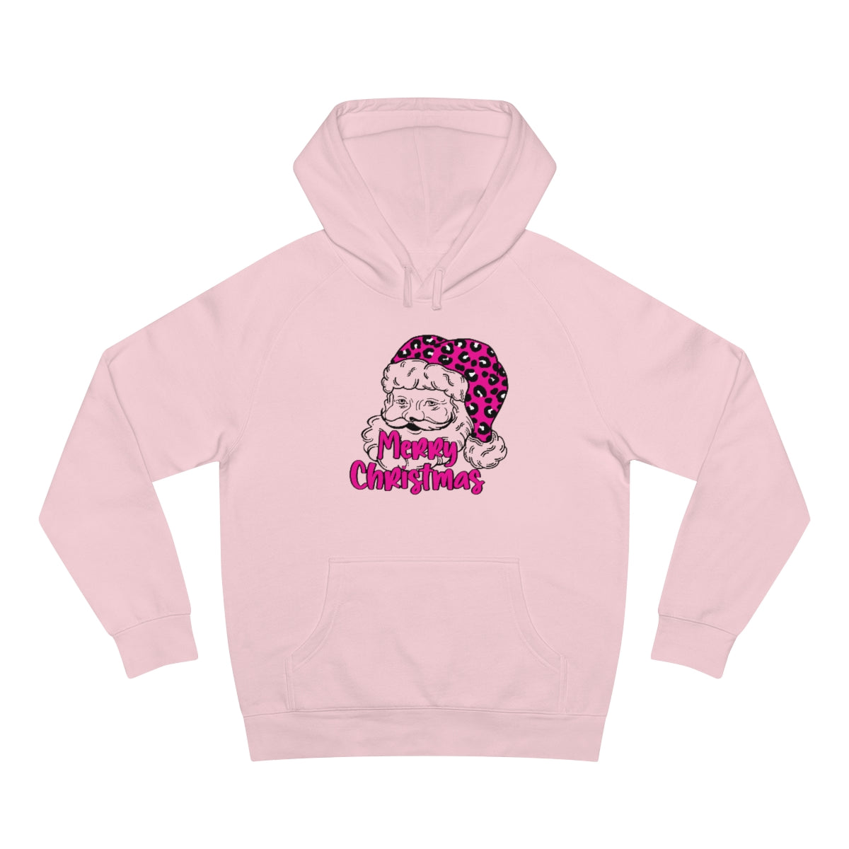 Sassy Pink Santa Hoodie