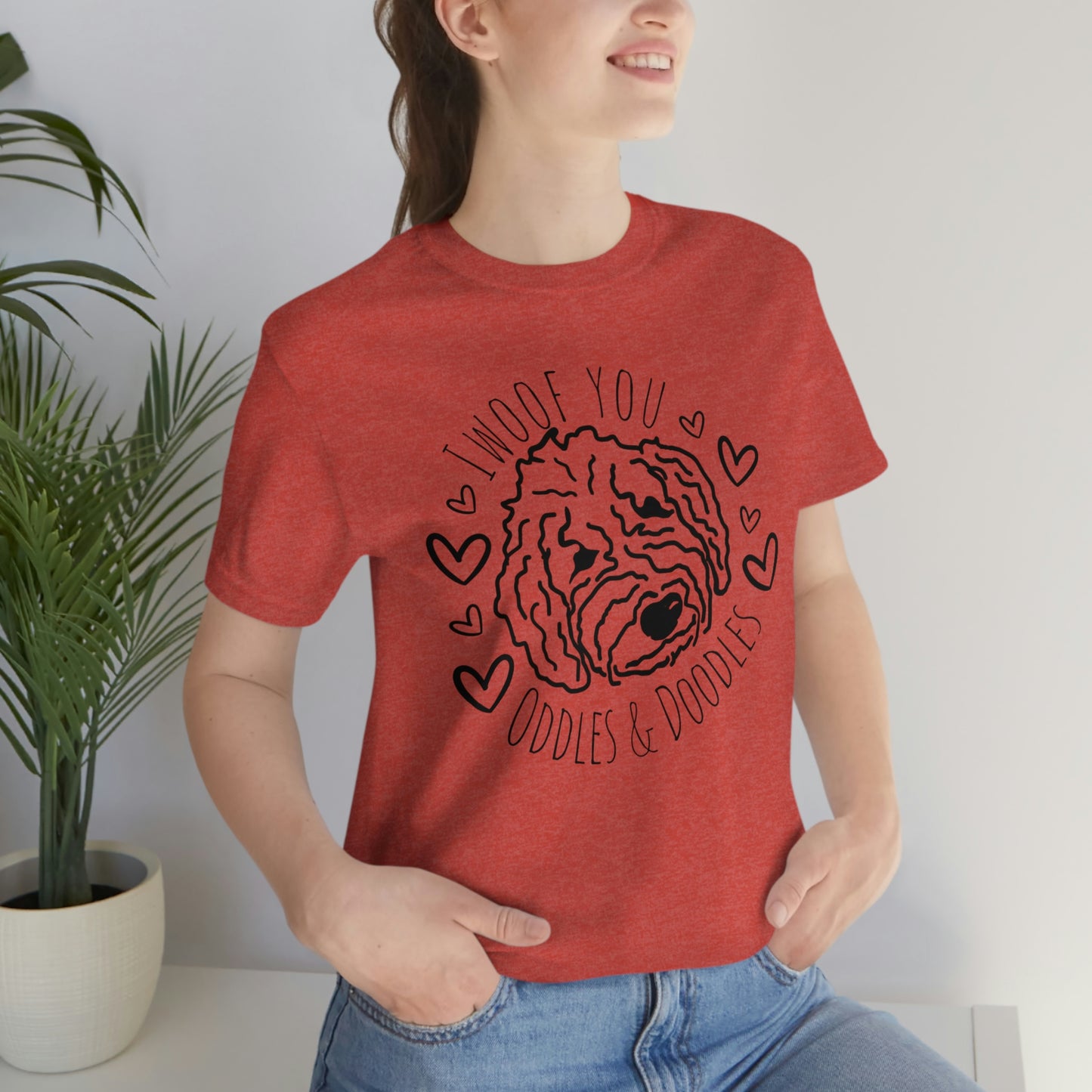 "I Woof You Oodles & Doodles!" - Graphic Tee