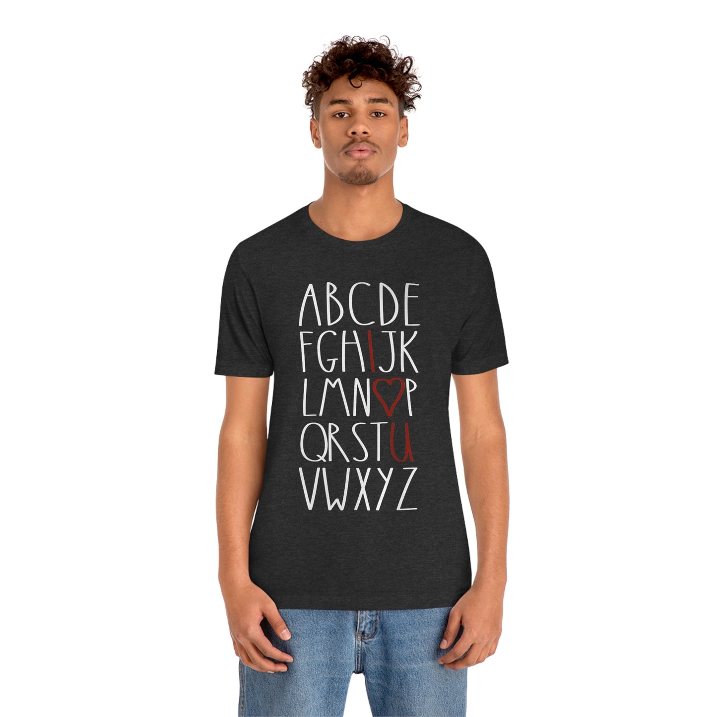 ABCD Valentine's Day Graphic Tee