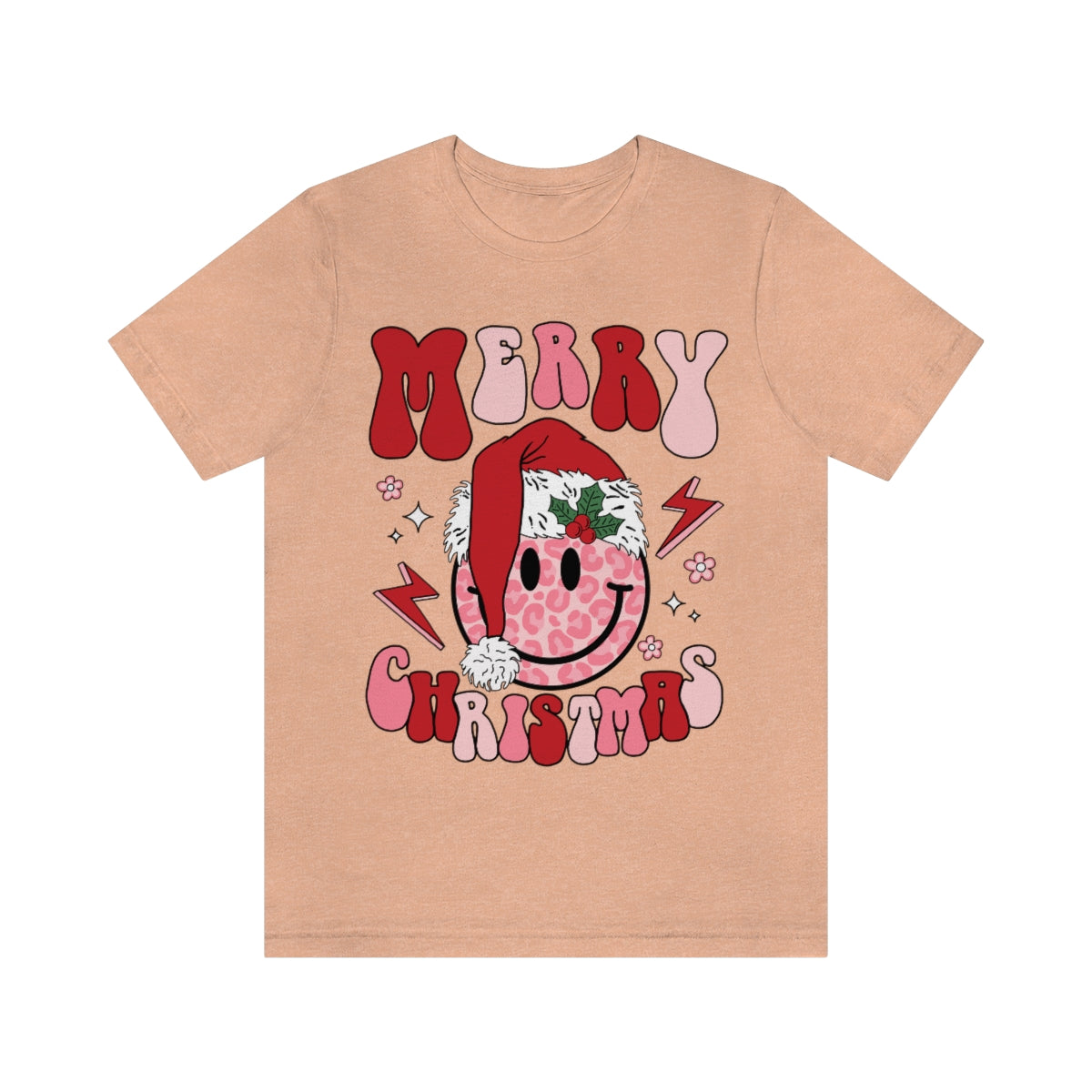 Smiley Santa Graphic Tee