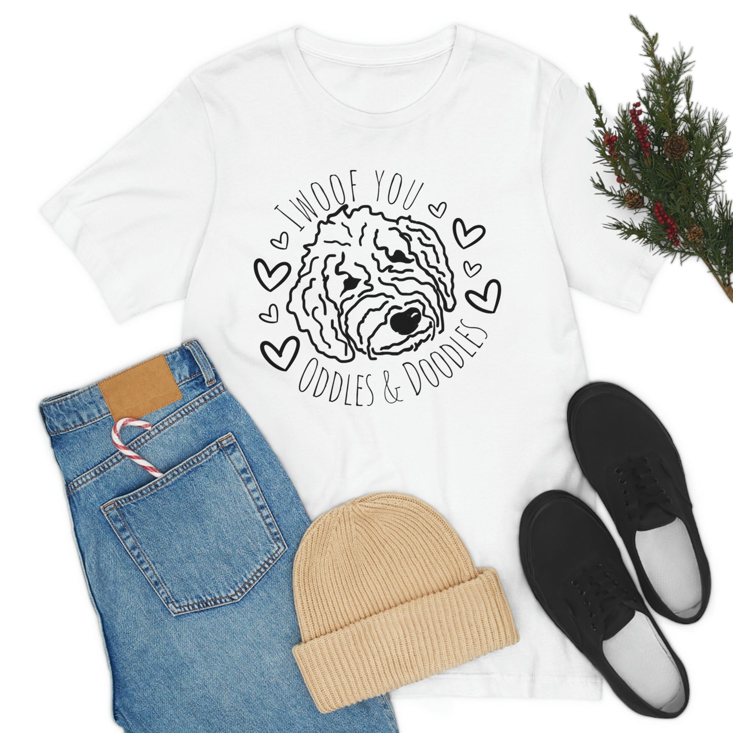 "I Woof You Oodles & Doodles!" - Graphic Tee