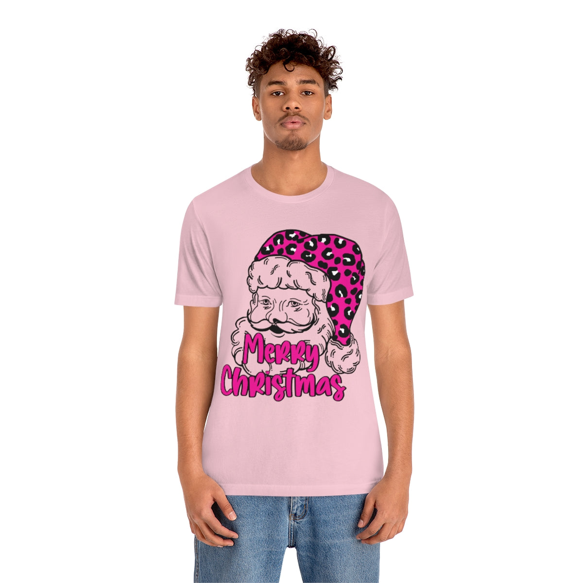 Sassy Pink Santa Graphic Tee