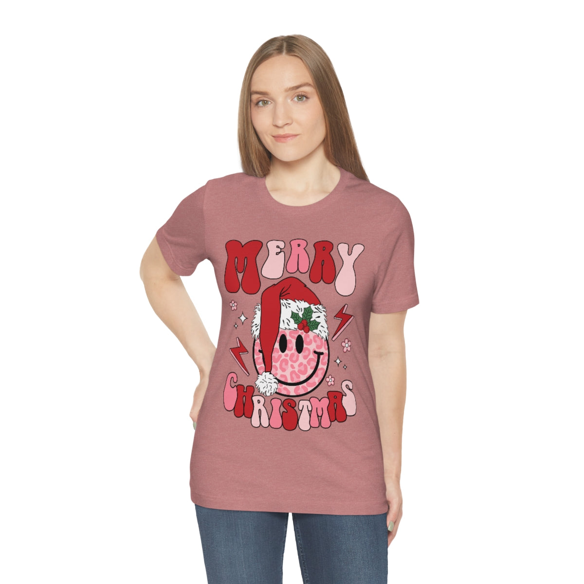 Smiley Santa Graphic Tee