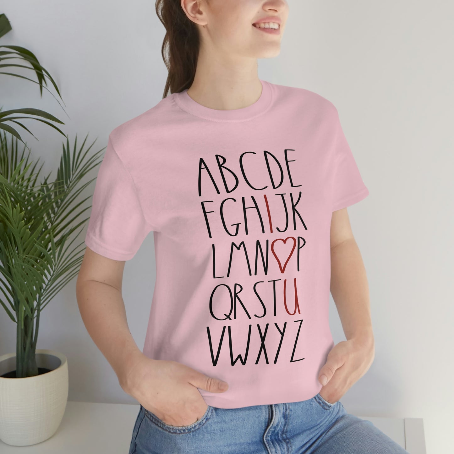 ABCD Valentine's Day Graphic Tee