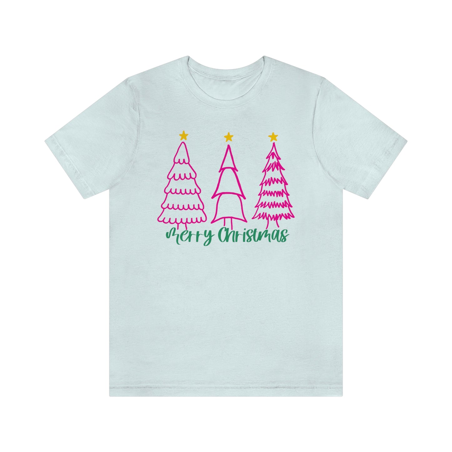 Pink Trees & Twinkle Stars Graphic Tee