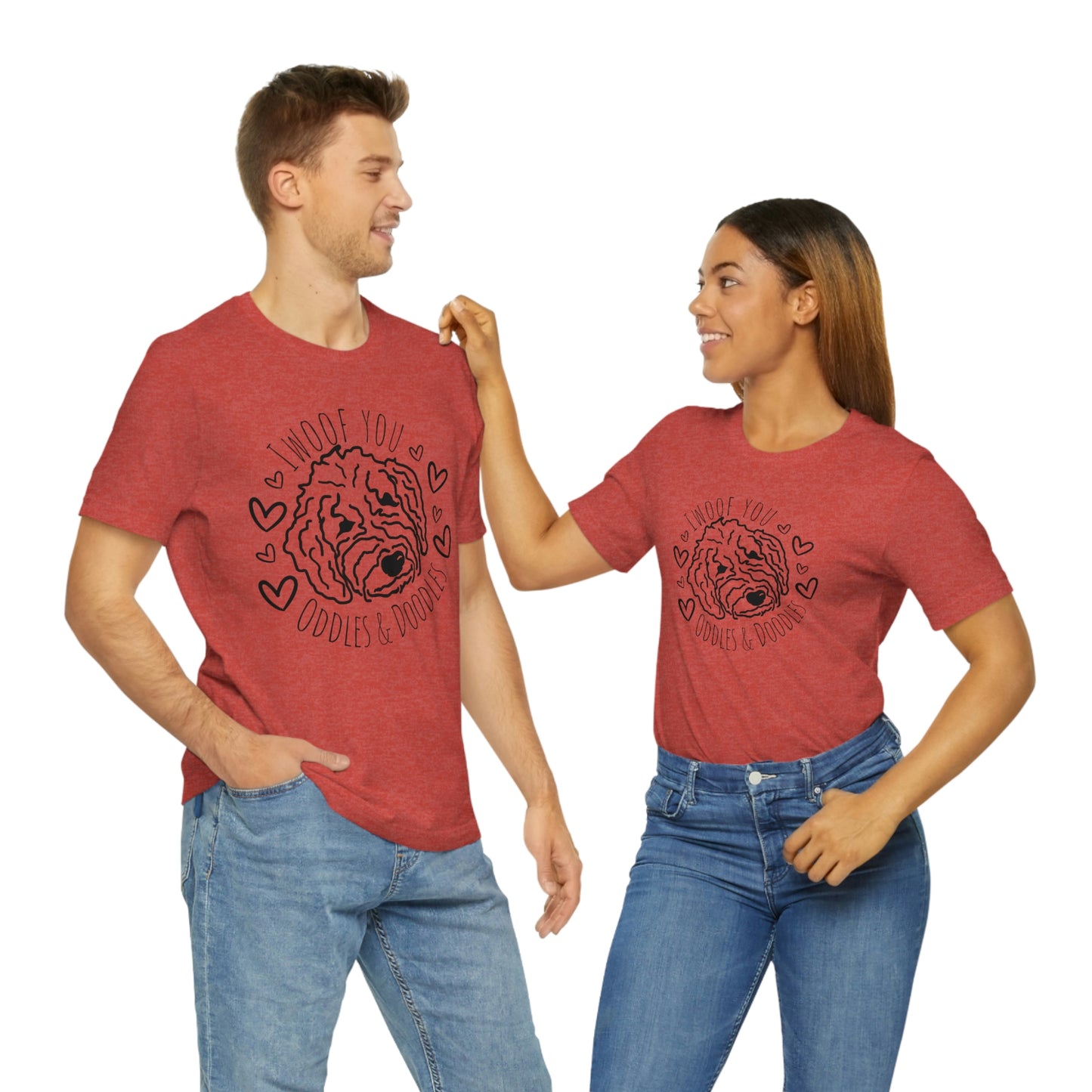 "I Woof You Oodles & Doodles!" - Graphic Tee