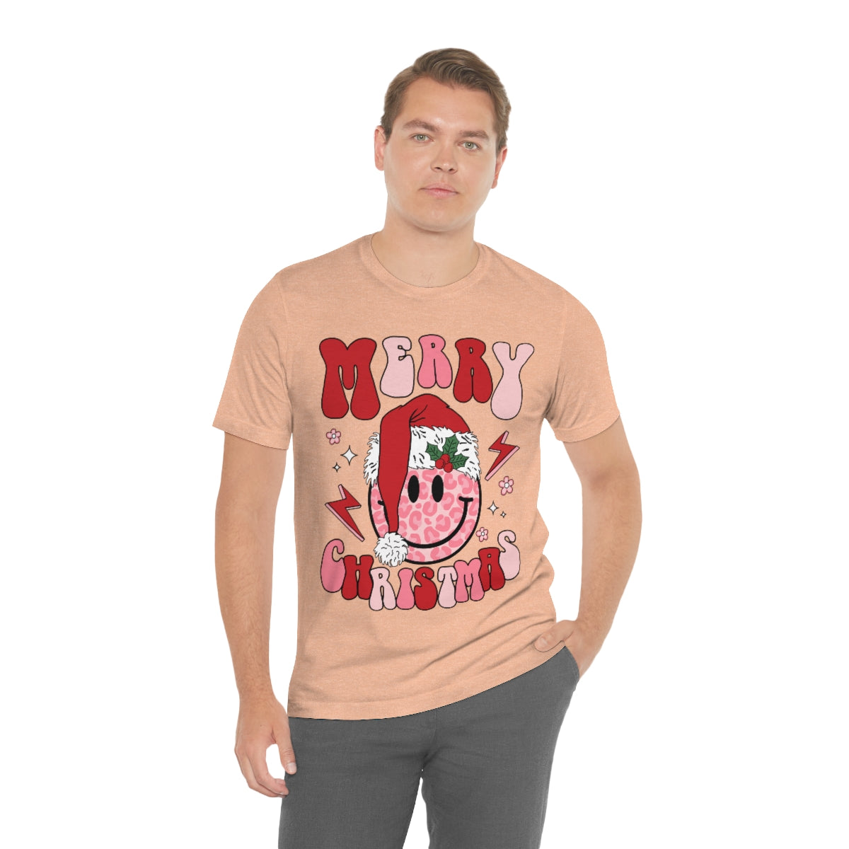 Smiley Santa Graphic Tee