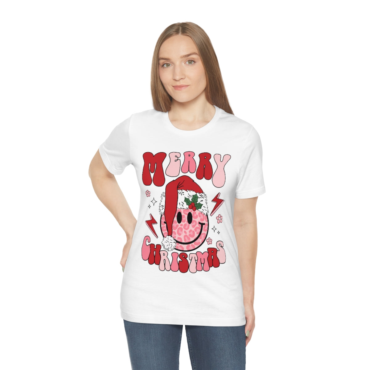 Smiley Santa Graphic Tee