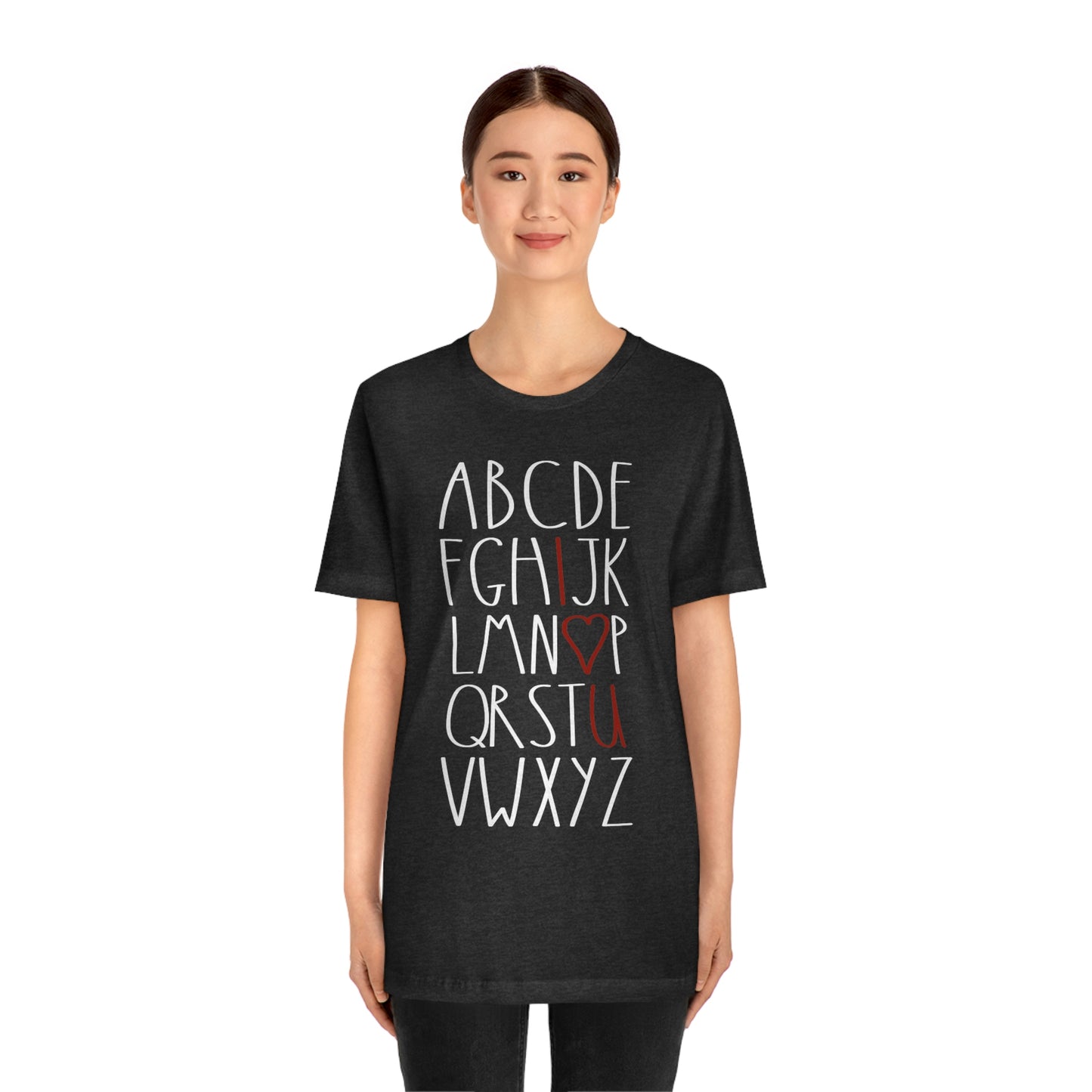 ABCD Valentine's Day Graphic Tee