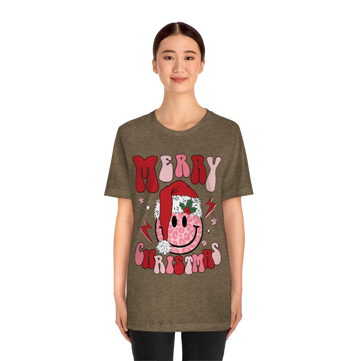 Smiley Santa Graphic Tee