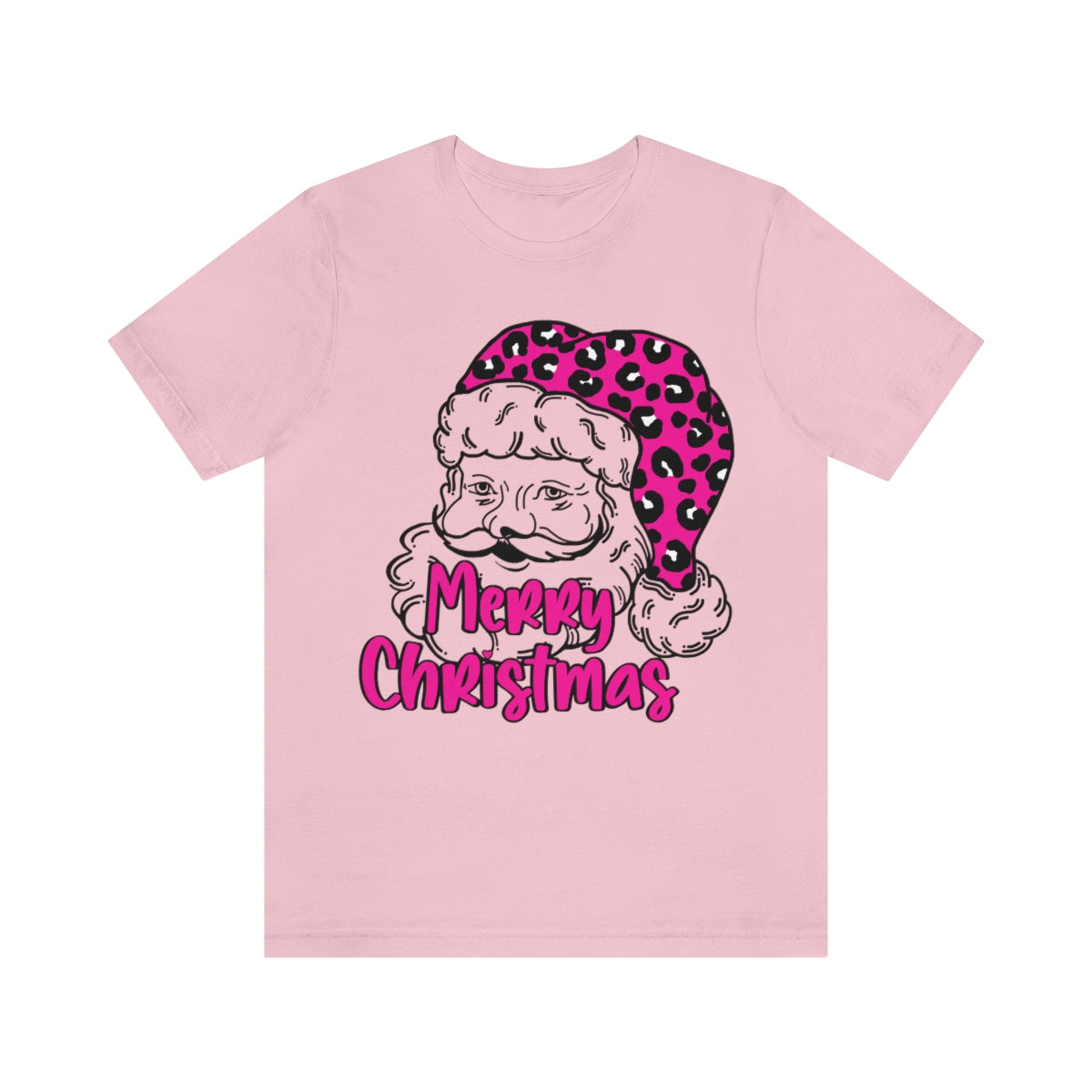 Sassy Pink Santa Graphic Tee