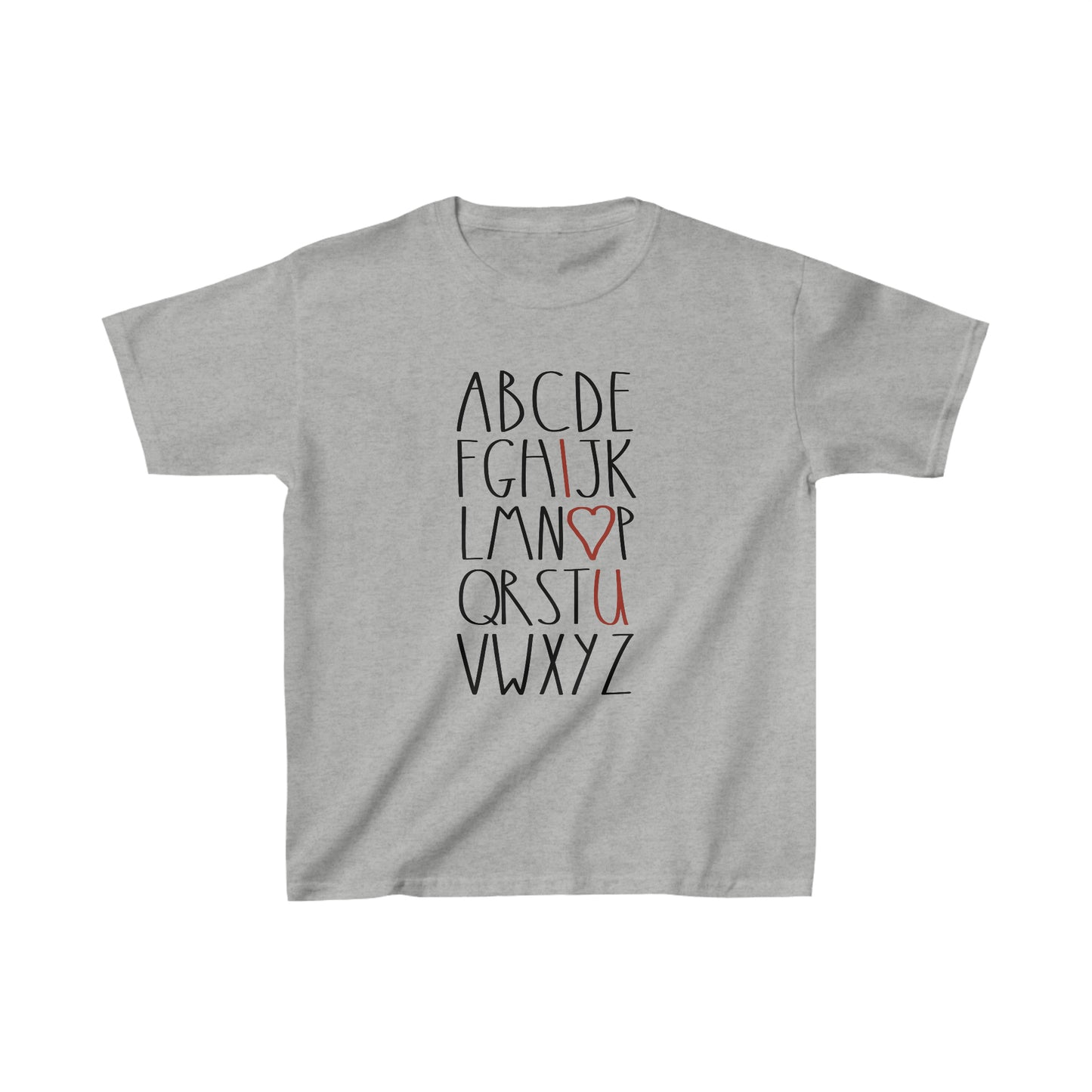 Youth "ABCD" Graphic Tee