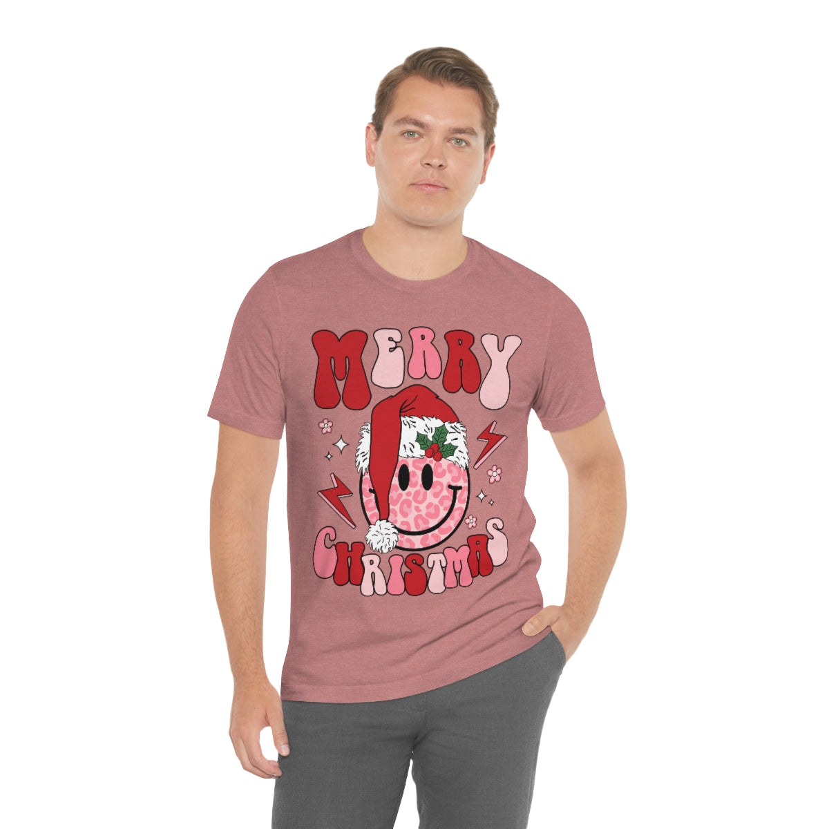 Smiley Santa Graphic Tee