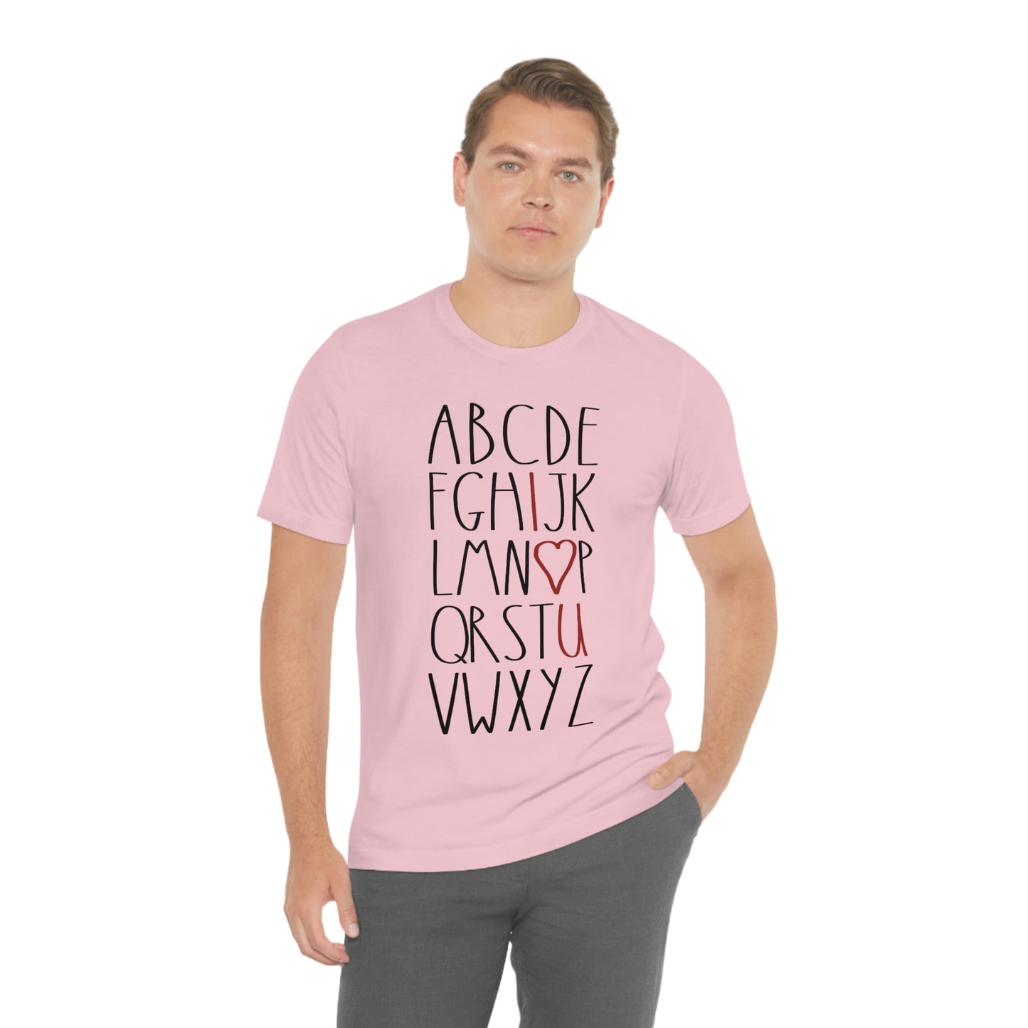 ABCD Valentine's Day Graphic Tee