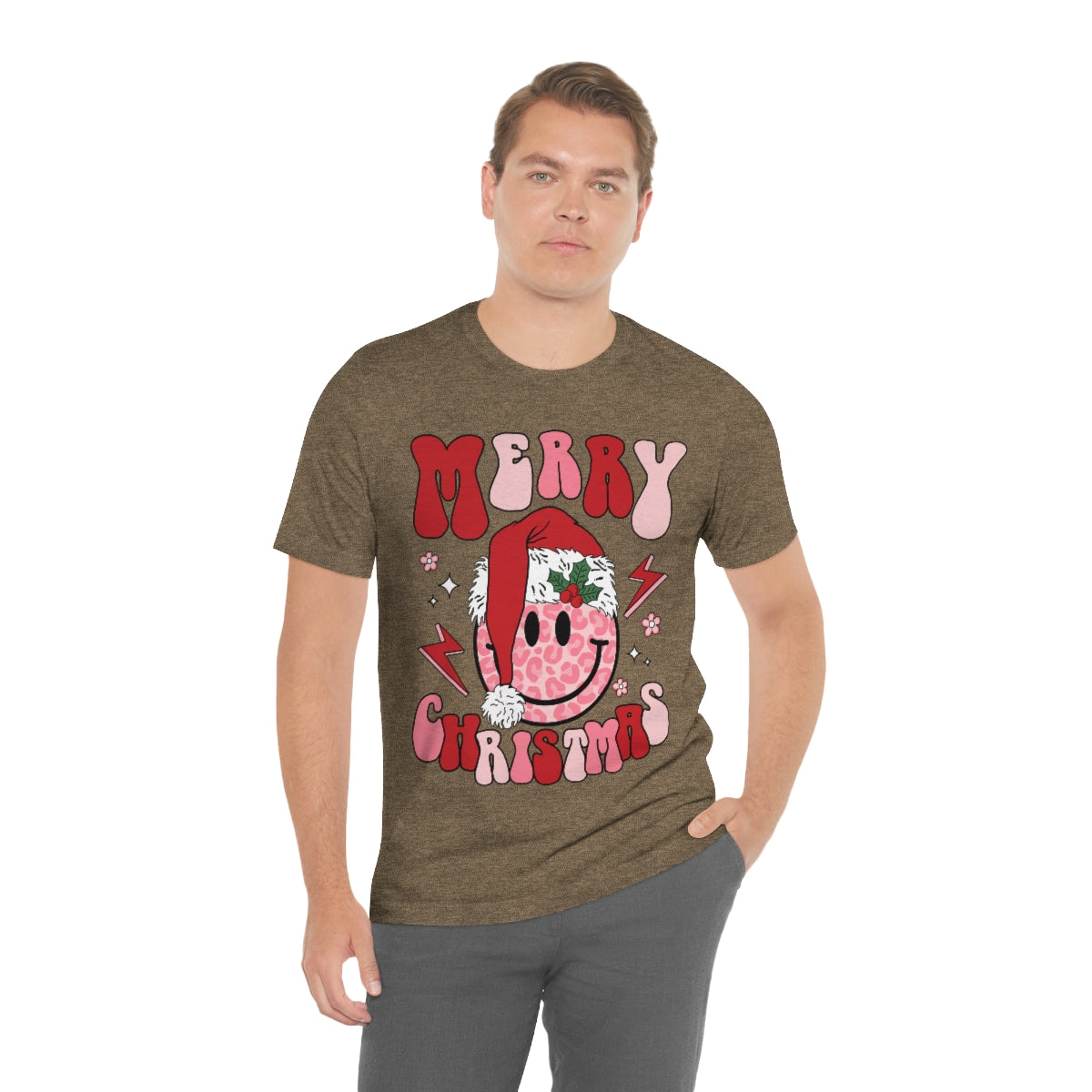 Smiley Santa Graphic Tee