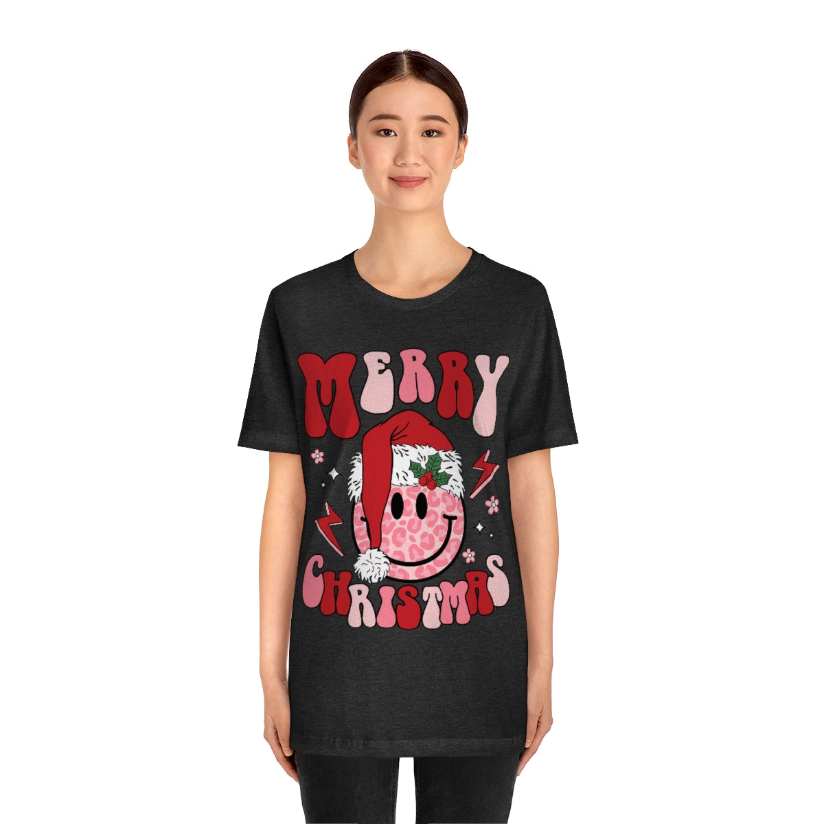 Smiley Santa Graphic Tee