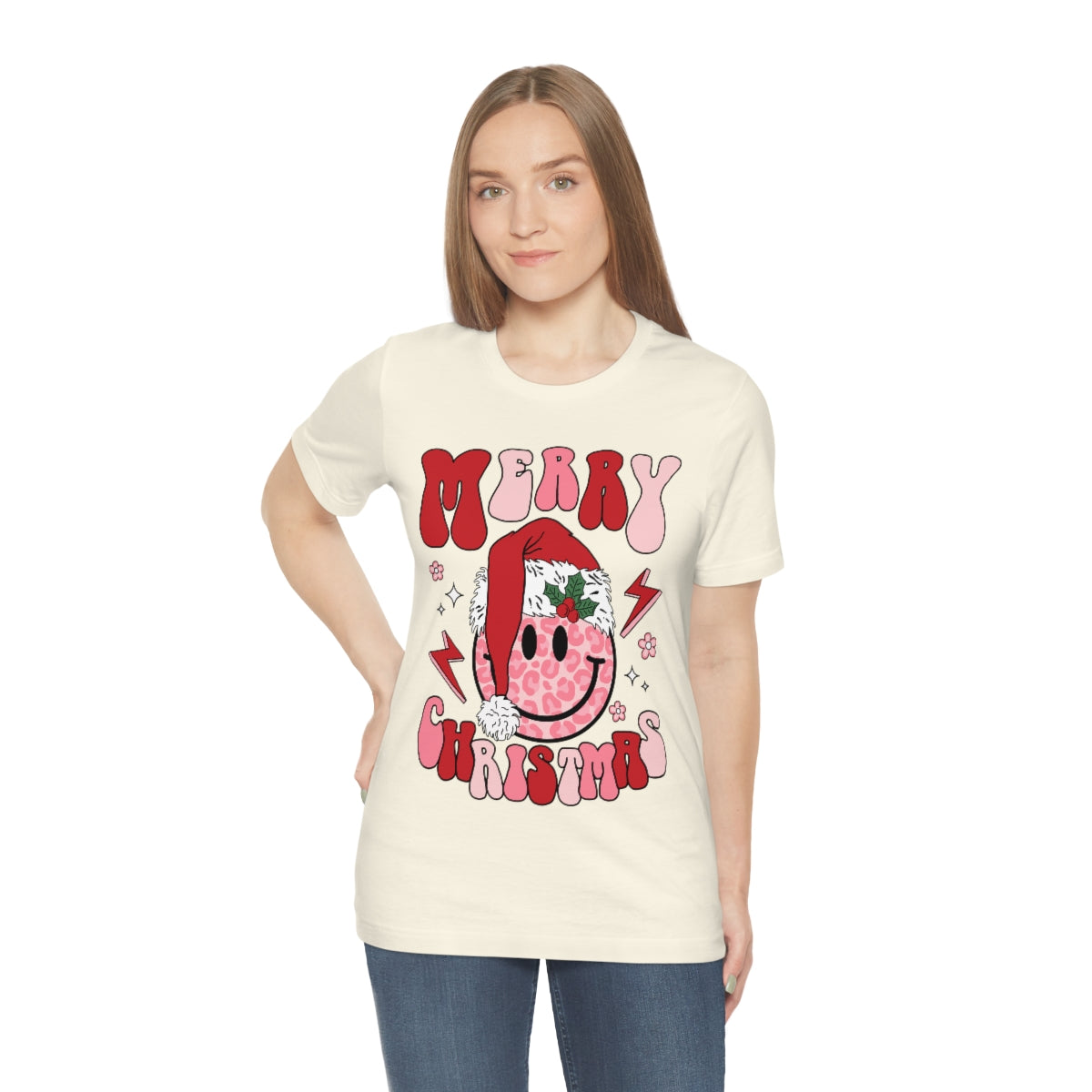 Smiley Santa Graphic Tee