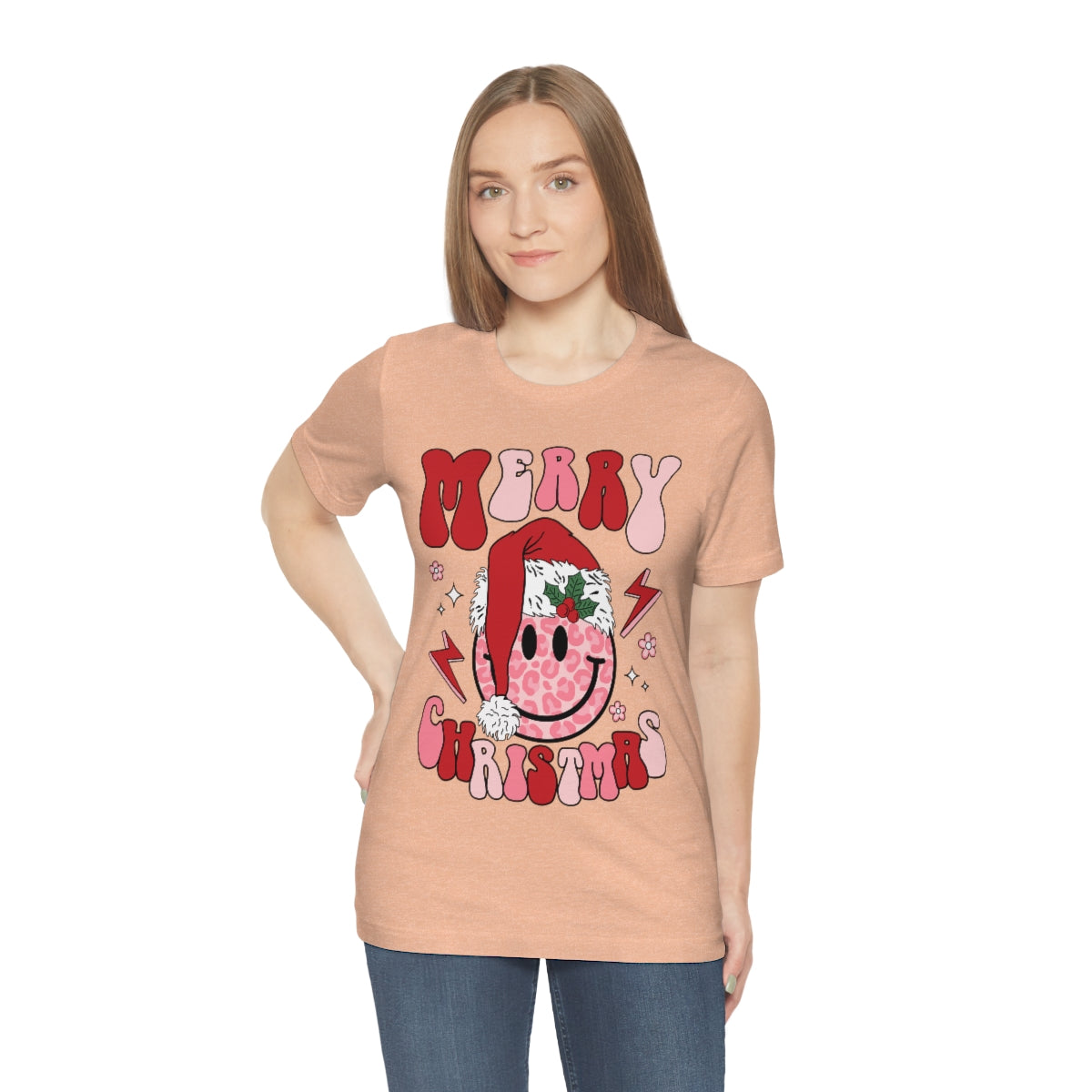 Smiley Santa Graphic Tee