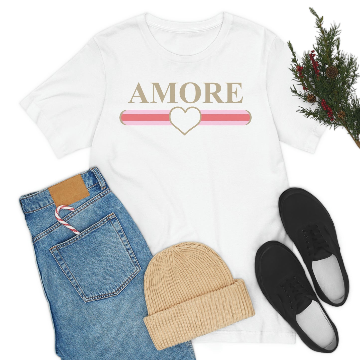 Amore Valentine's Day Graphic Tee