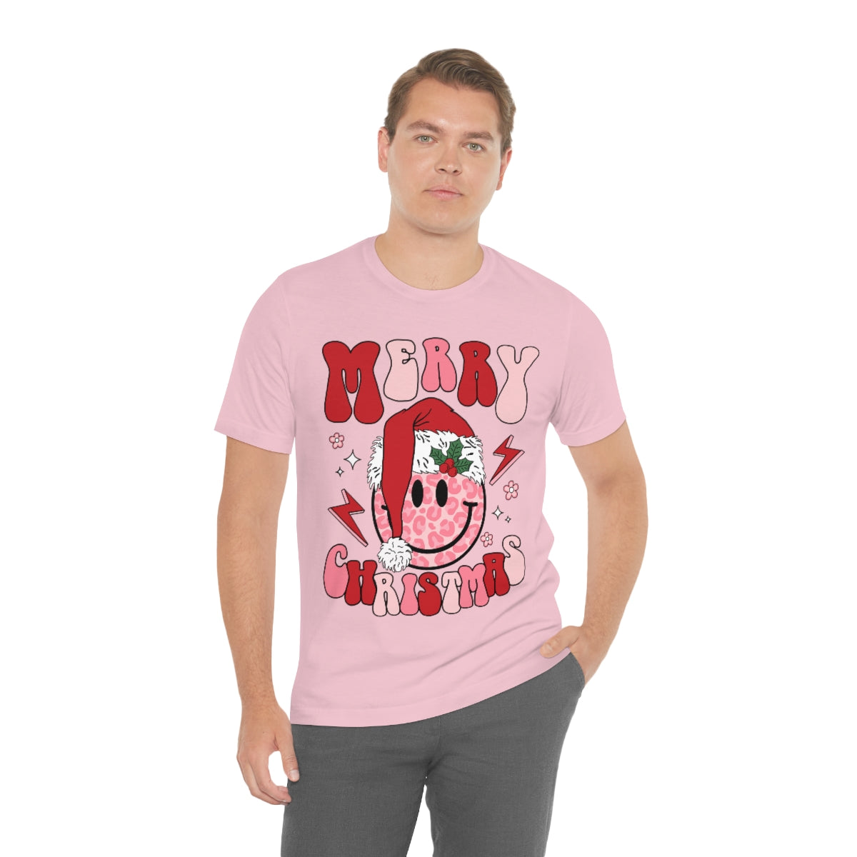 Smiley Santa Graphic Tee