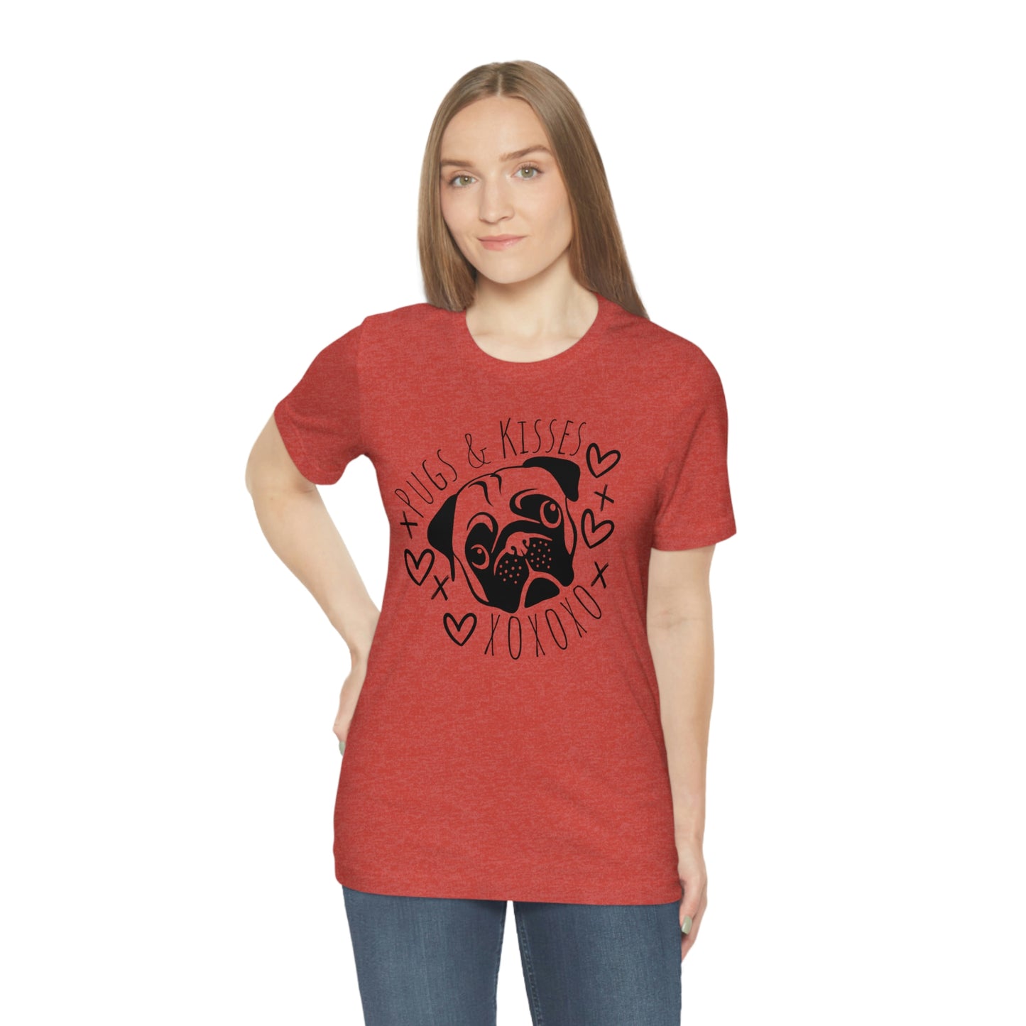 "Pugs and Kisses" - Graphic Tee