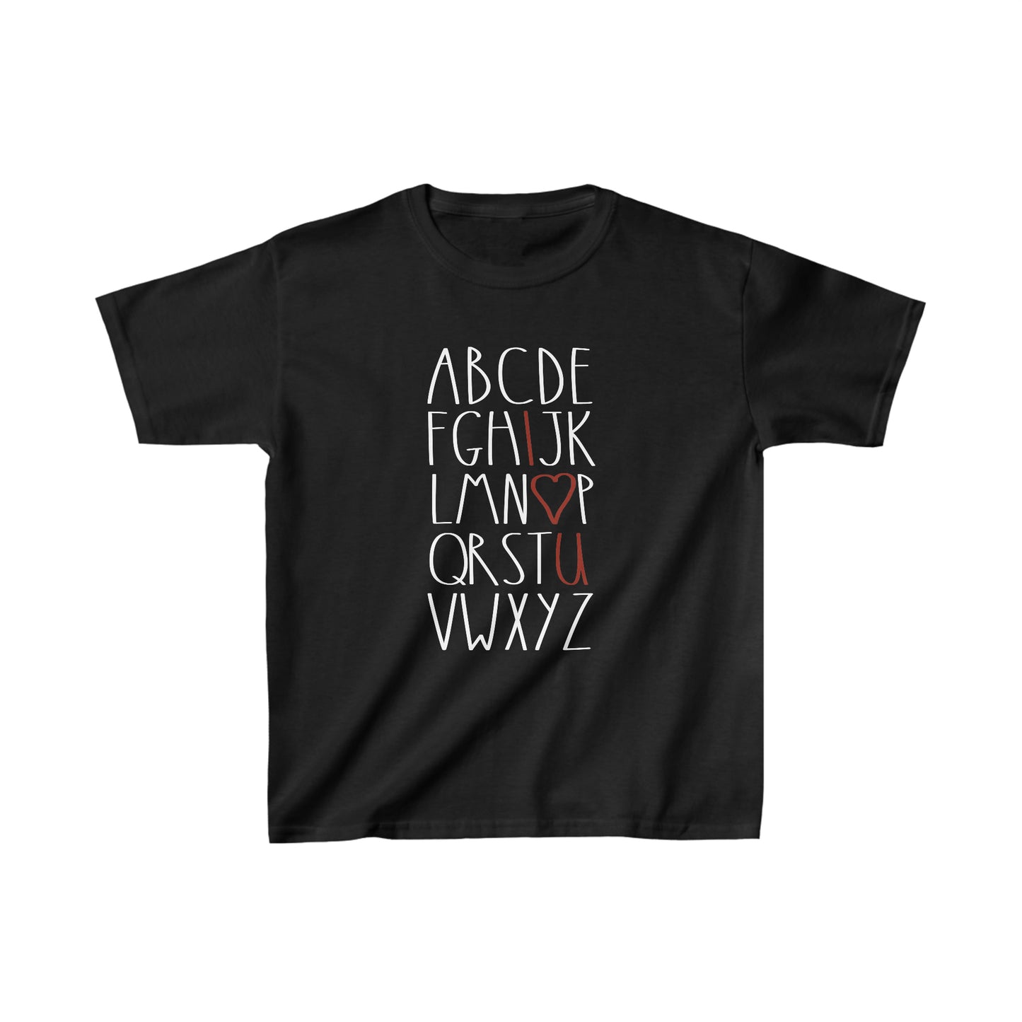 Youth "ABCD" Graphic Tee