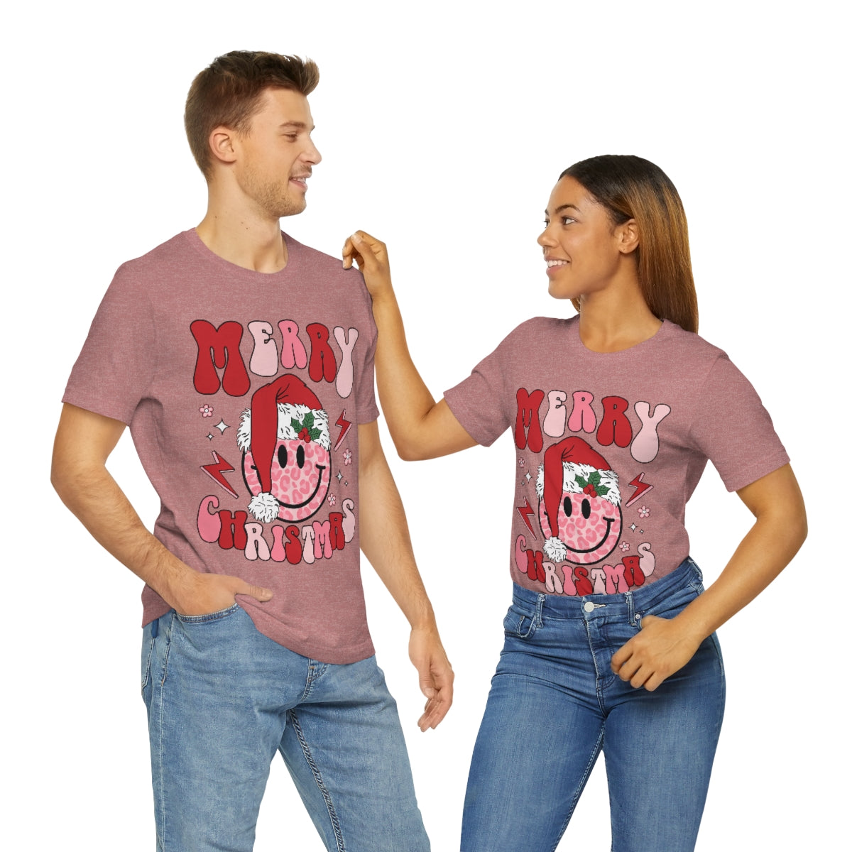 Smiley Santa Graphic Tee