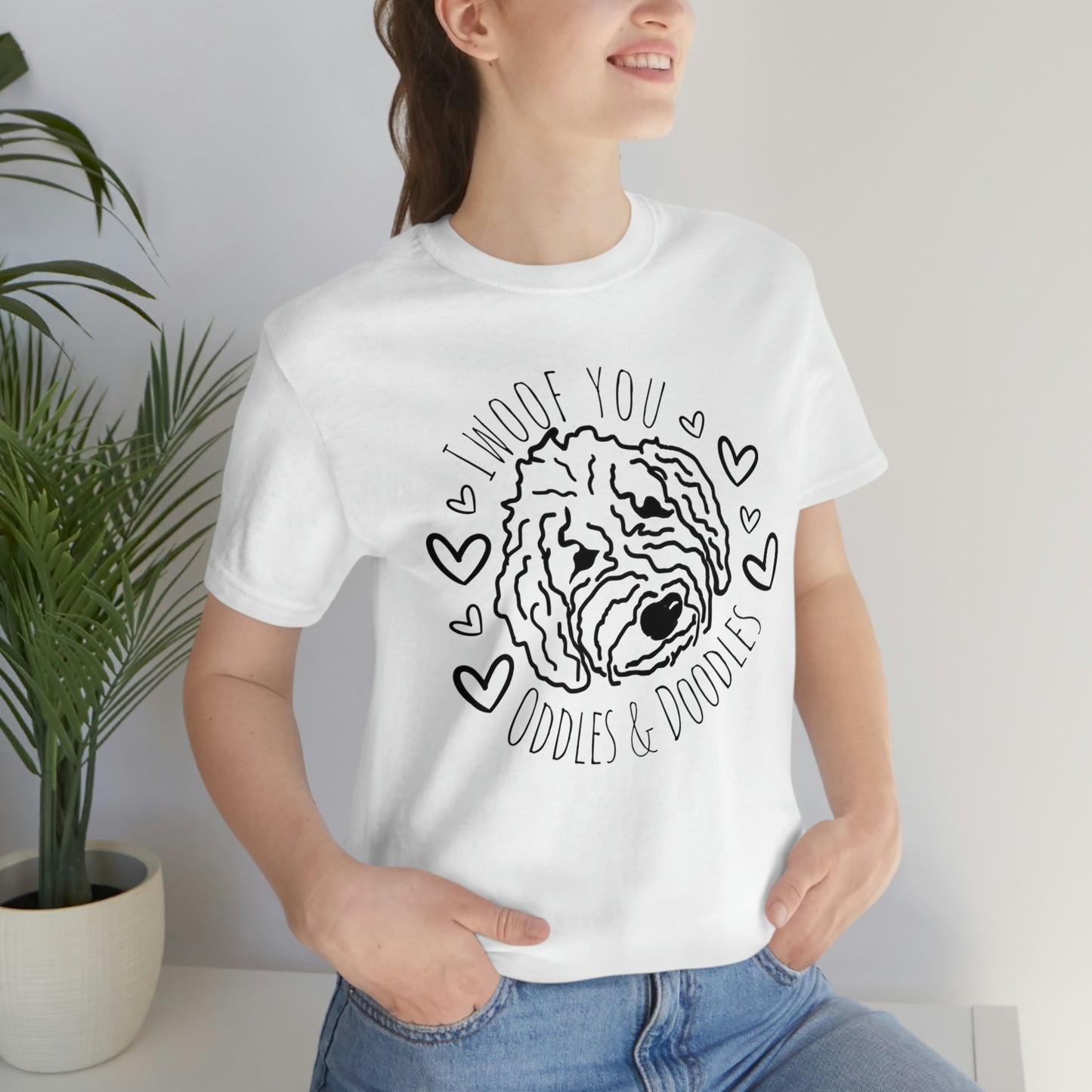 "I Woof You Oodles & Doodles!" - Graphic Tee