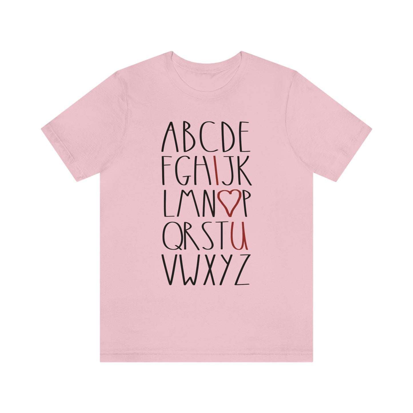 ABCD Valentine's Day Graphic Tee