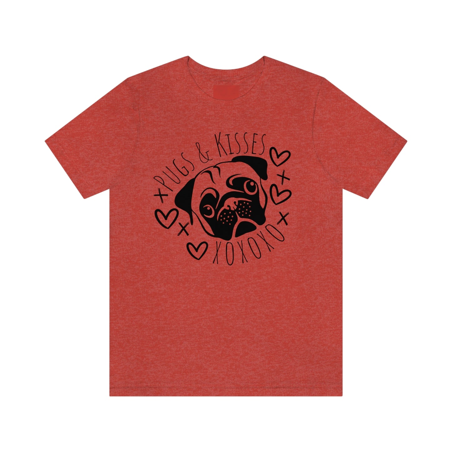 "Pugs and Kisses" - Graphic Tee