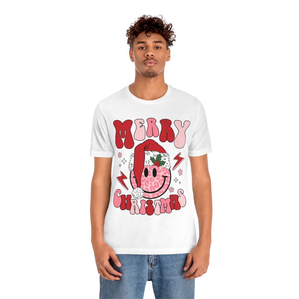 Smiley Santa Graphic Tee