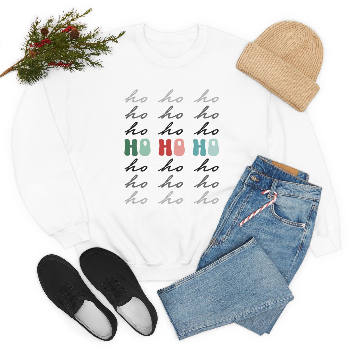 Rows of Ho's - Crewneck Sweatshirt