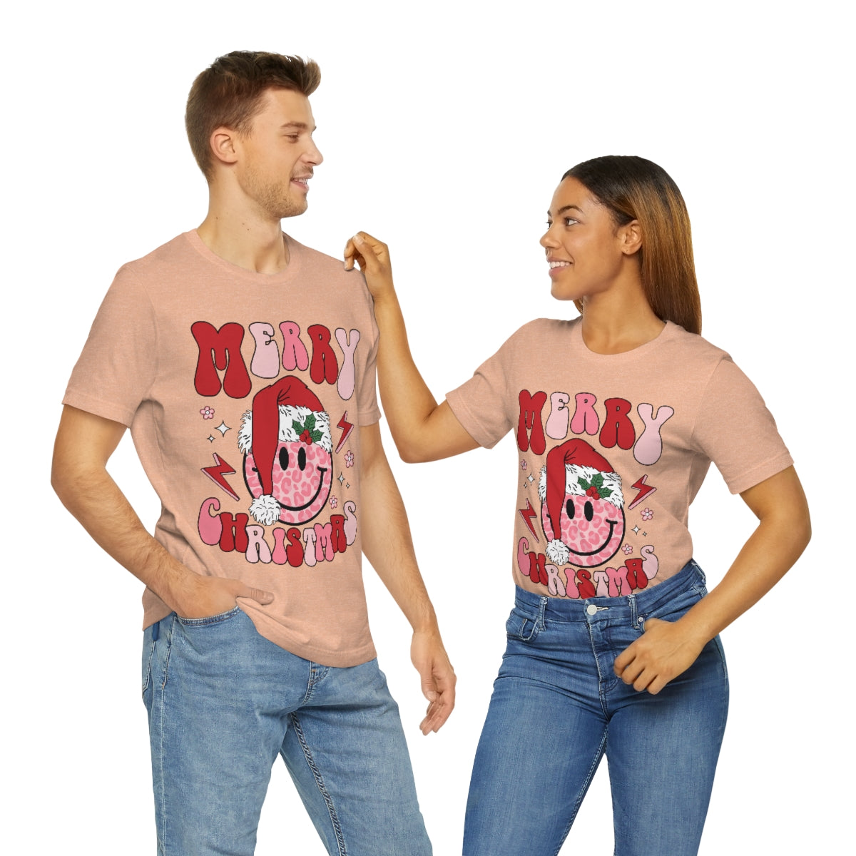 Smiley Santa Graphic Tee