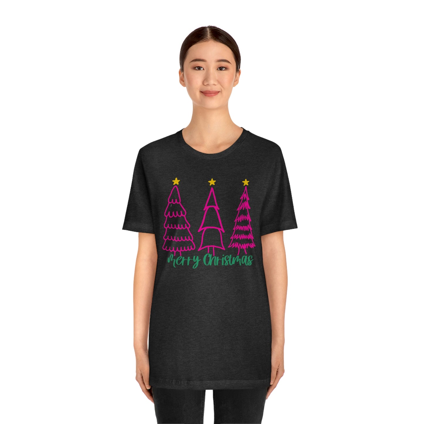 Pink Trees & Twinkle Stars Graphic Tee