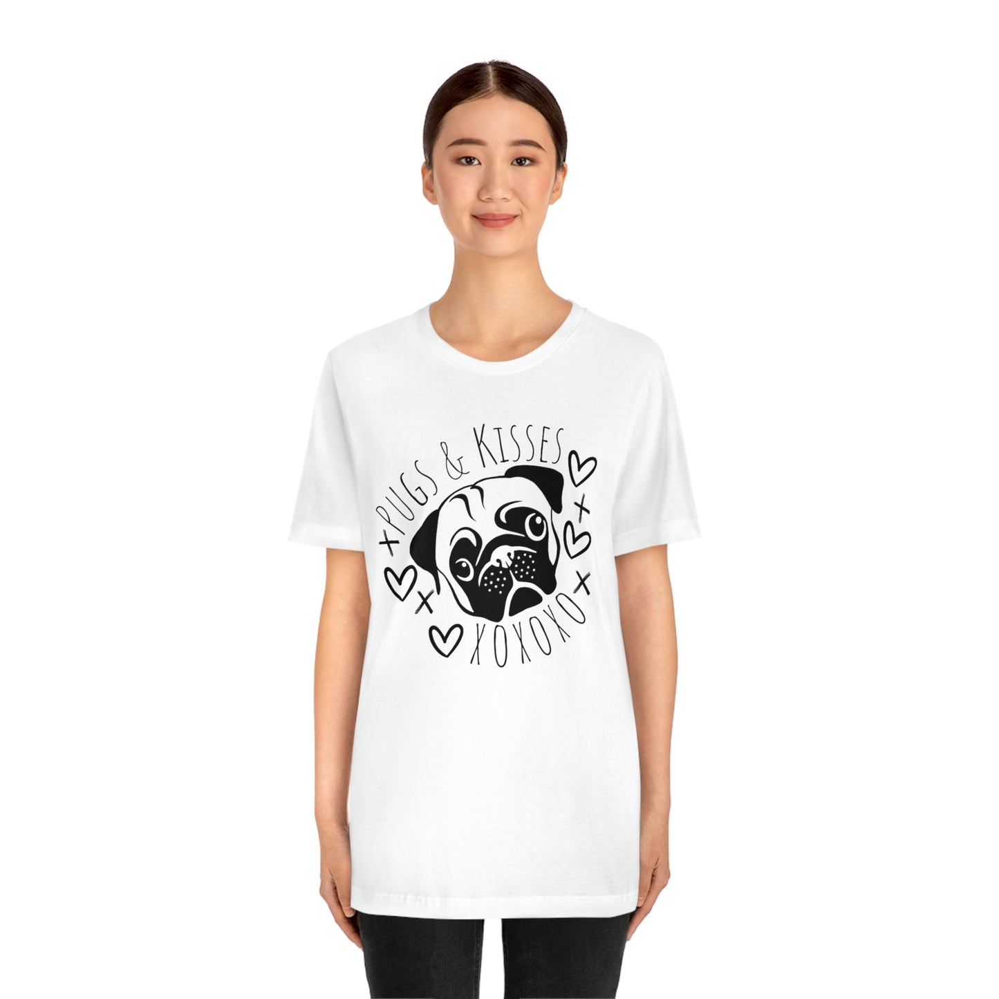 "Pugs and Kisses" - Graphic Tee