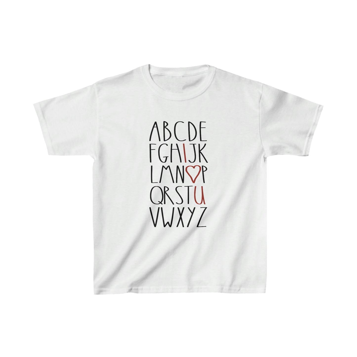 Youth "ABCD" Graphic Tee