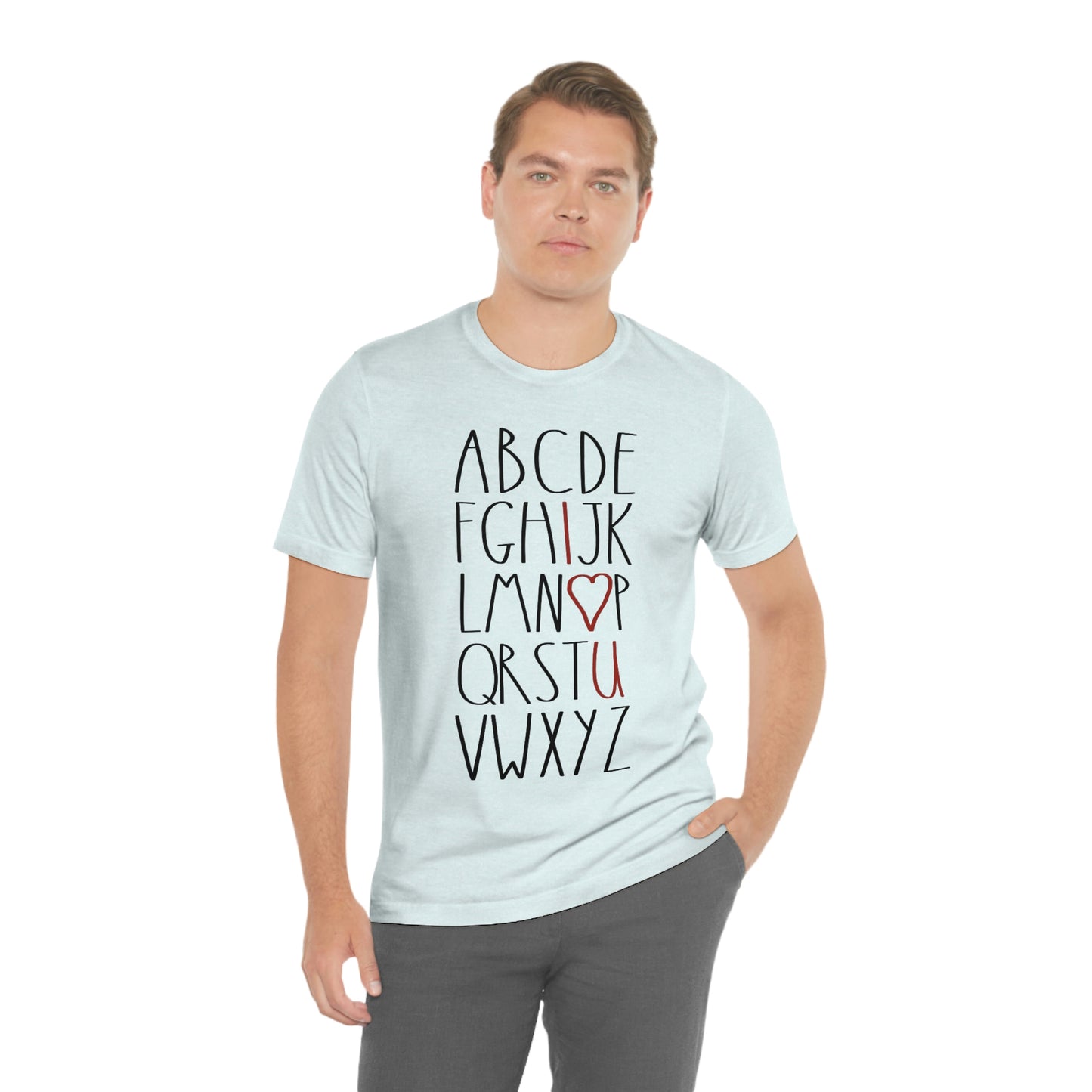 ABCD Valentine's Day Graphic Tee