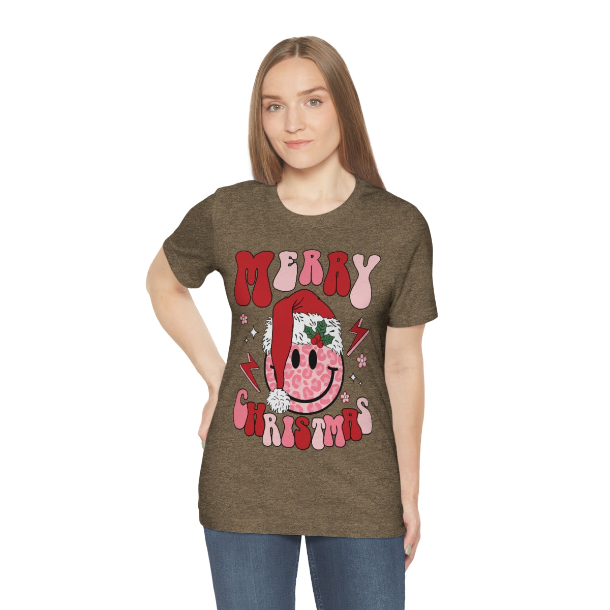 Smiley Santa Graphic Tee