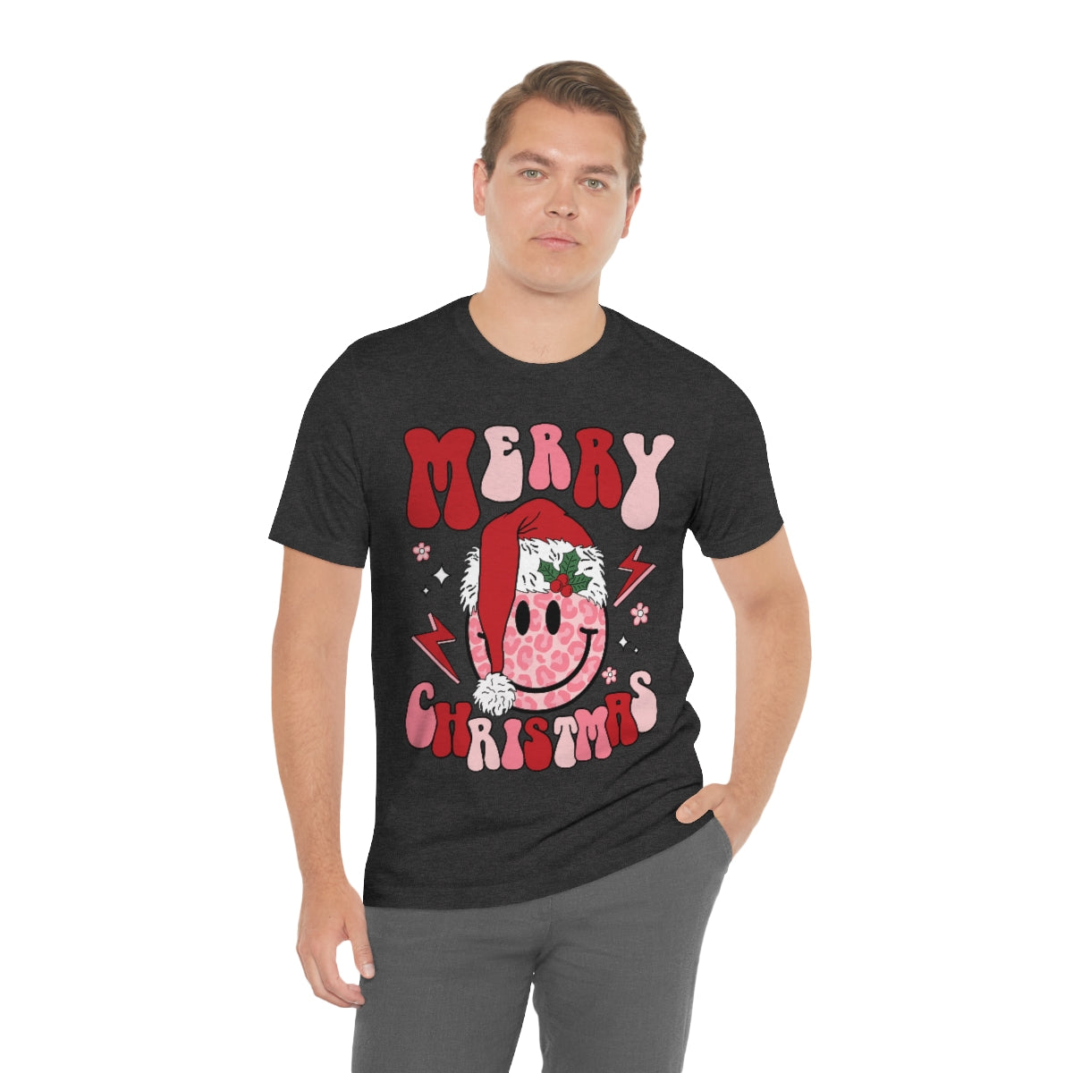 Smiley Santa Graphic Tee