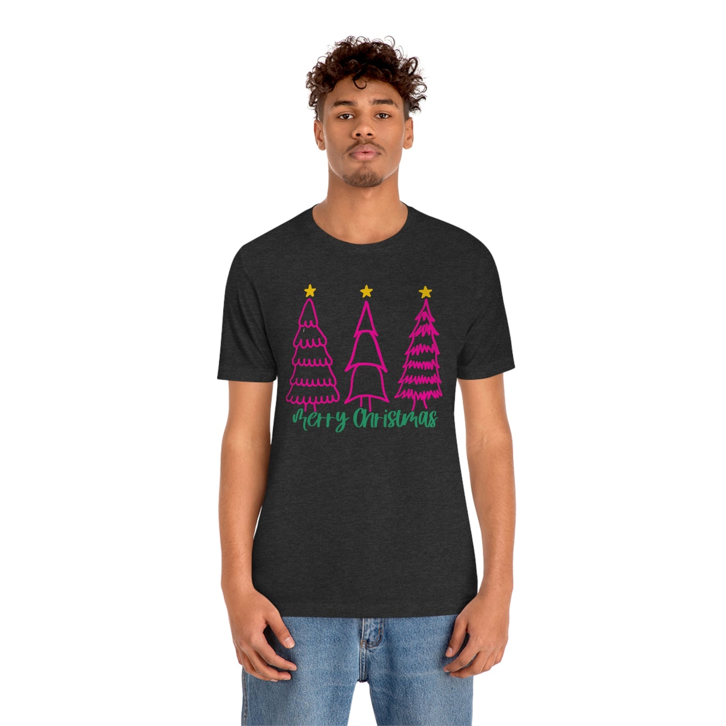 Pink Trees & Twinkle Stars Graphic Tee