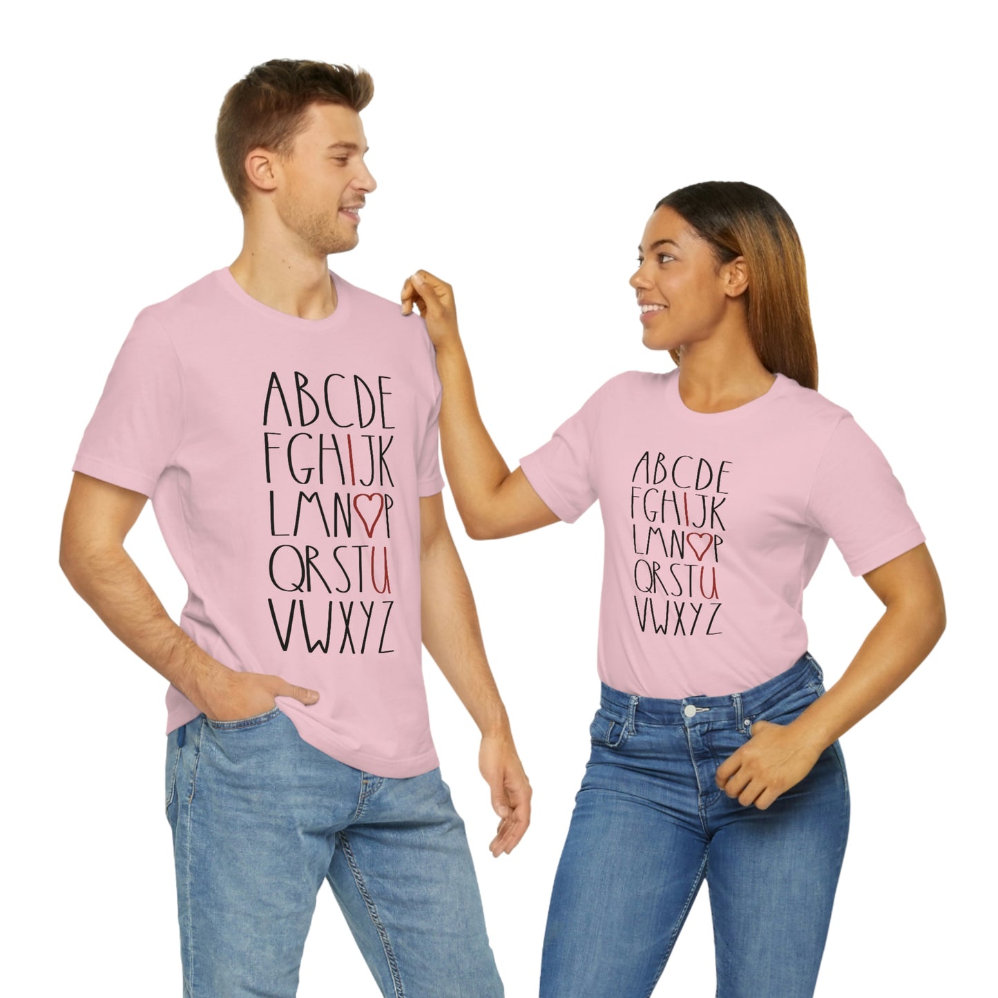 ABCD Valentine's Day Graphic Tee