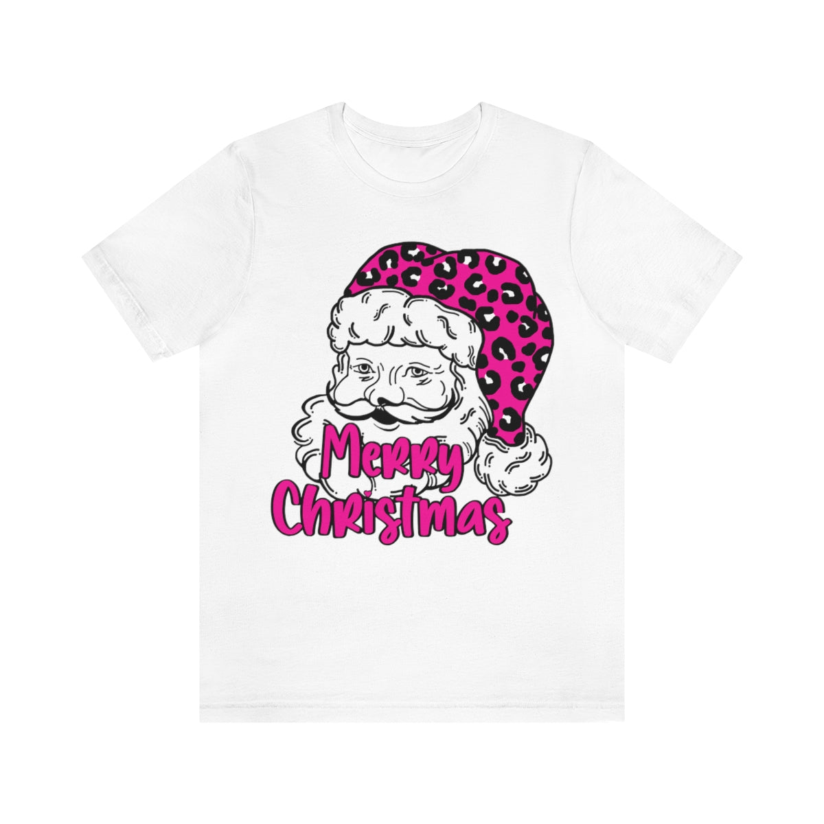 Sassy Pink Santa Graphic Tee