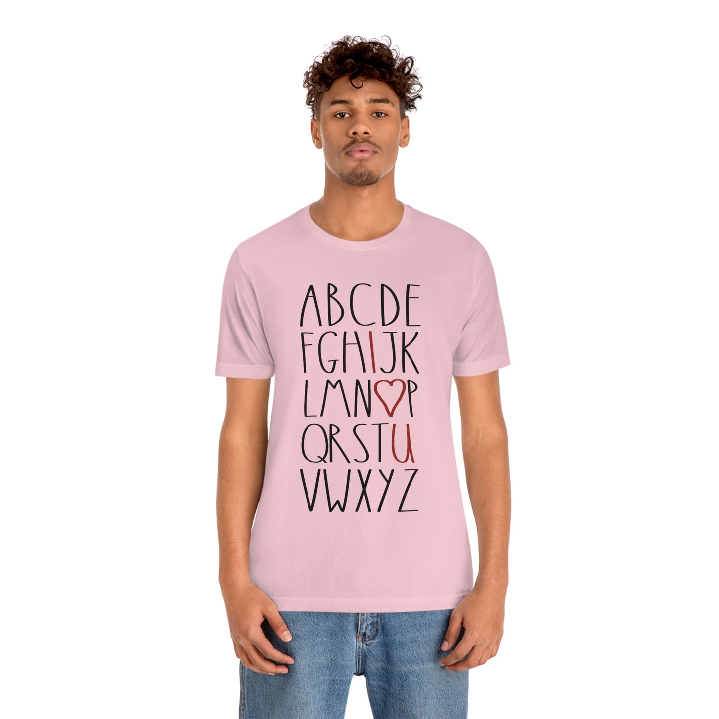 ABCD Valentine's Day Graphic Tee