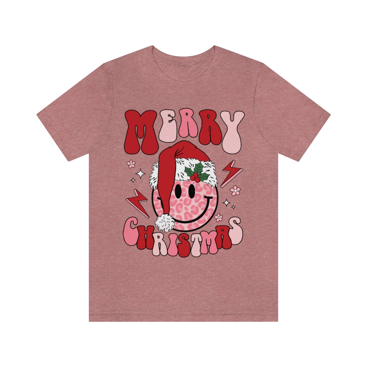 Smiley Santa Graphic Tee