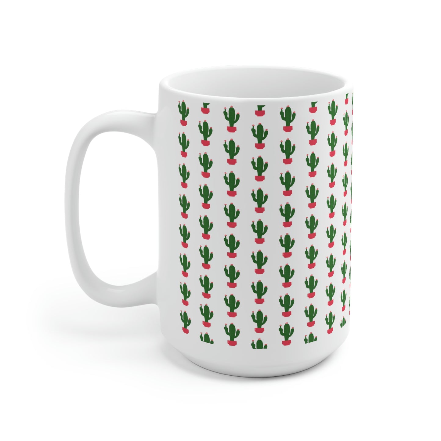 Fuccutus (Cactus with attitude) Ceramic Mug 15oz