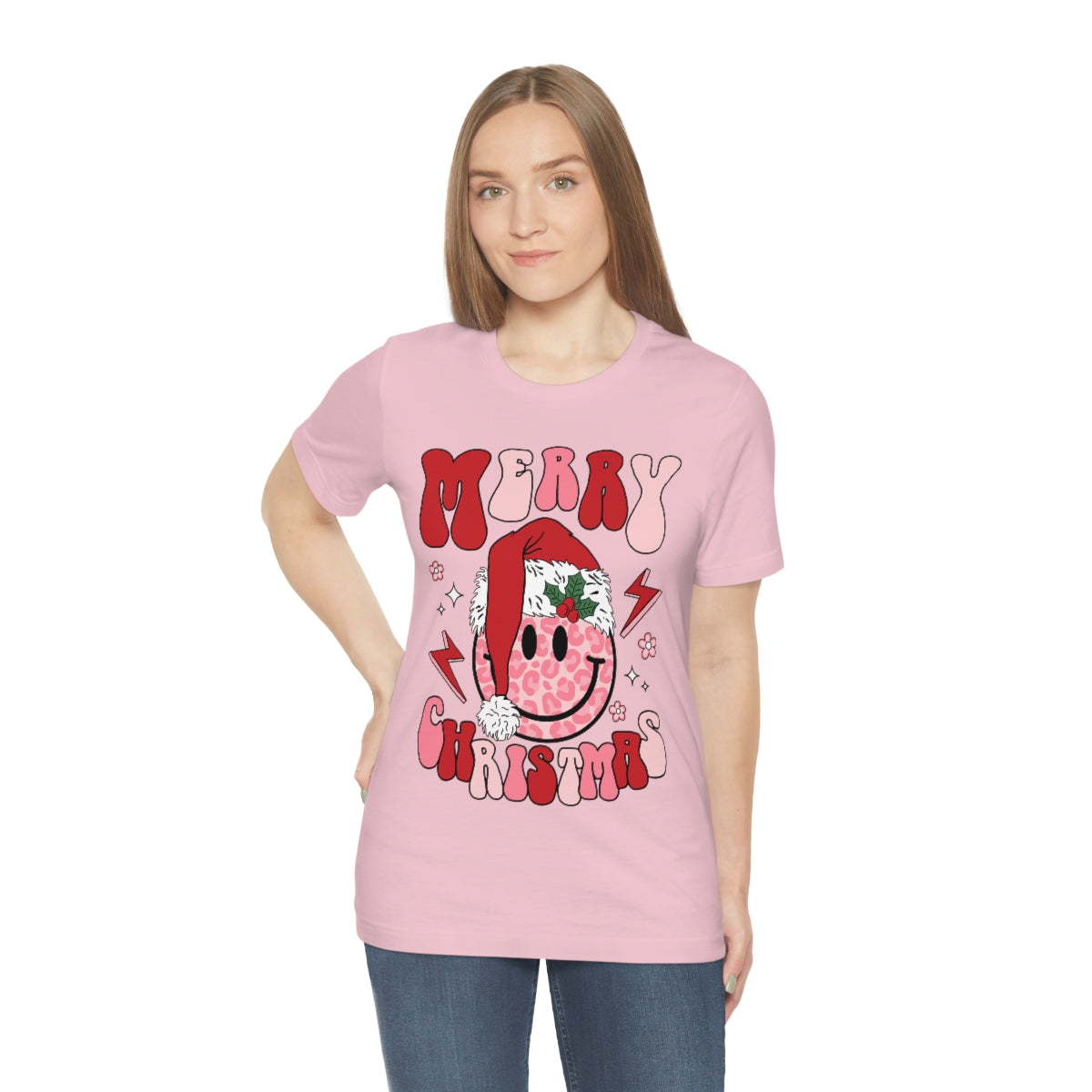 Smiley Santa Graphic Tee