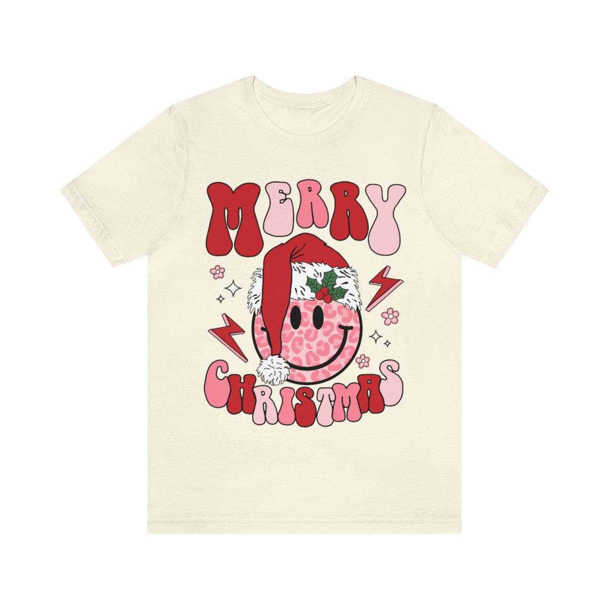 Smiley Santa Graphic Tee