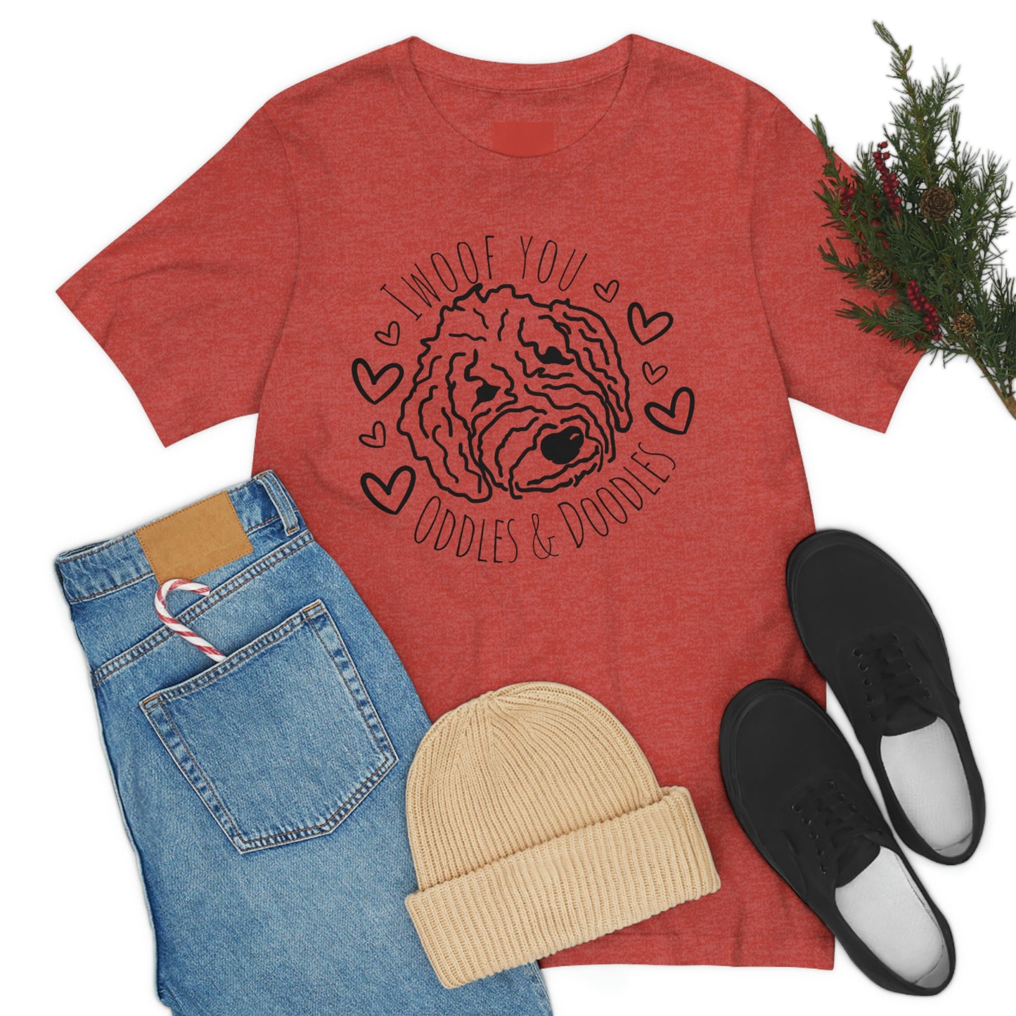 "I Woof You Oodles & Doodles!" - Graphic Tee