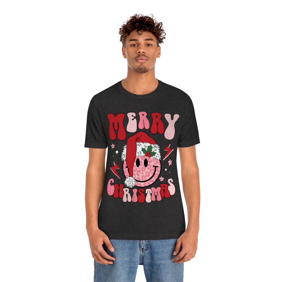 Smiley Santa Graphic Tee